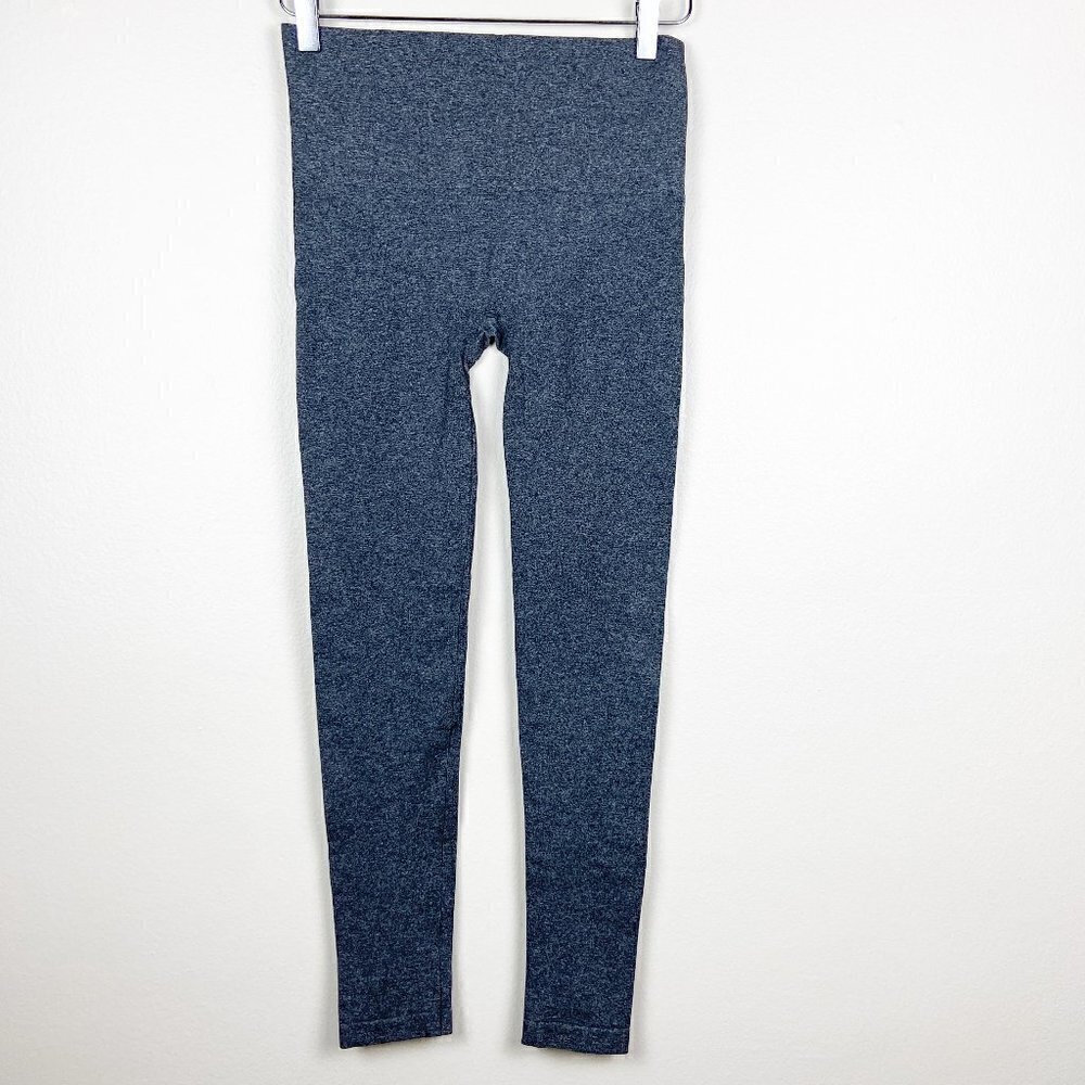 SPANX | Heathered Charcoal Grey Leggings Medium